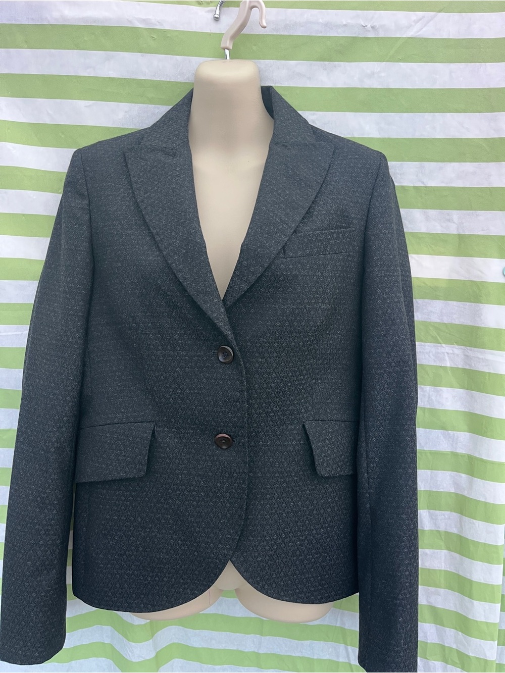 Kuhlman Dark Gray Coat Blazer Women